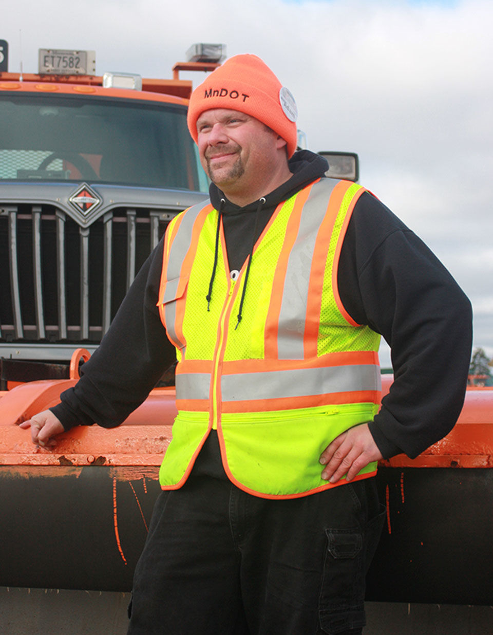 MnDOT trains plow truck drivers at Camp Ripley